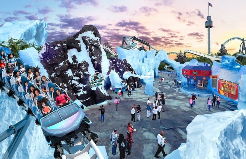 Explore SeaWorld Orlando's Newest Penguin Thrill Attraction for Families